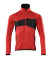 Mascot Fleece Werktrui Accelerate 18003-316 signaalrood-zwart